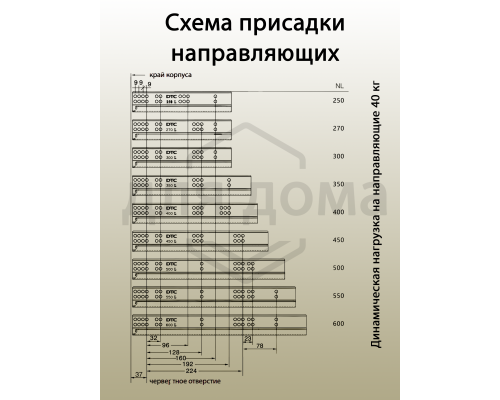 Комплект ящика Magic Star Plus длина 550 мм. высота 238 мм с доводчиком. антрацит 1 ком.