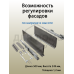 Комплект боковин Firmax высотой 249 мм длина 500 мм (левая, правая) для ящика Slimline, антрацит