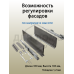 Комплект боковин Firmax высотой 185 мм длина 350 мм (левая, правая) для ящика Slimline, антрацит 1 ком.
