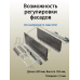 Комплект боковин Firmax высотой 185 мм длина 500 мм (левая, правая) для ящика Slimline, антрацит 1 ком.