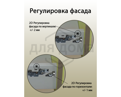 Комплект ящика Firmax Smartline, длина 450 мм, высота 199 мм, с доводчиком, белый