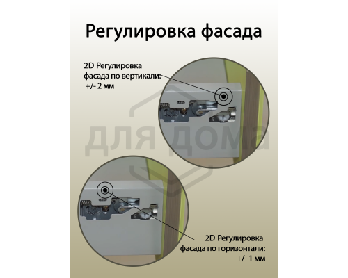 Комплект ящика Firmax Smartline, длина 350 мм, высота 135 мм, с доводчиком, серый