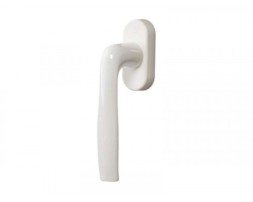 Ручка оконная HOPPE 43 мм (9016) 0960-1/U26-7 белый, (45°)+2 винта 1 шт.