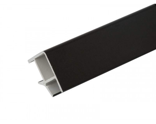 Соединитель 90гр цоколя ПВХ, черный 099, L=660мм FIRMAX 1 шт.