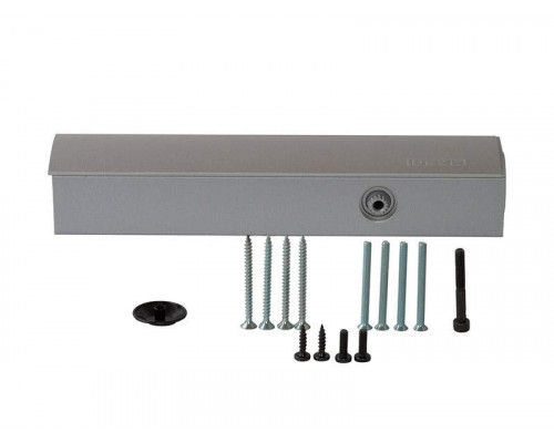 Доводчик GEZE TS 4000S EN1-6 с задержкой и демпфированием, без тяги, Серебристый