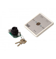 Переключатель режимов 5-ти позиционный с ключом скрытого монтажа, 19135602150