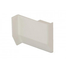 Накладка декоративная для навеса шкафа 801000100DX, белая, правая 1 шт.
