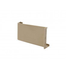 Накладка декоративная для навеса шкафа 806000500SX , бежевая, левая 1 шт.