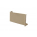 Накладка декоративная для навеса шкафа 806000500SX , бежевая, левая 1 шт.