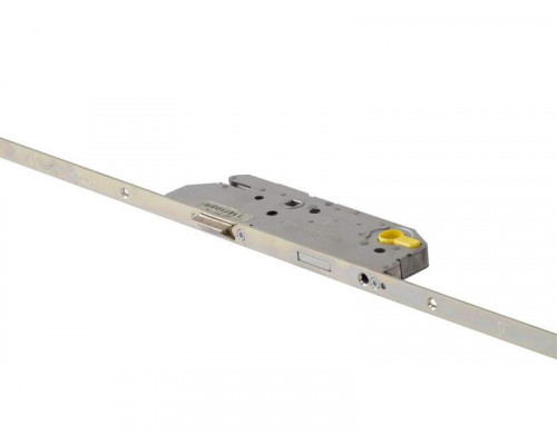 Замок Maxbar №855 привод от цилиндра с возможностью удлиннения F16/45/92/8 мм,c 4 роликовыми цапфами,Серебристый