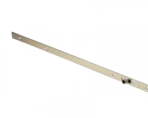 Замок Maxbar №855 привод от цилиндра с возможностью удлиннения F16/45/92/8 мм,c 4 роликовыми цапфами,Серебристый