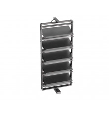 ALPHALUX Aiden Рама для поворотно-выдвижной обувницы 6 полок, темно-серый