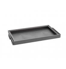 ALPHALUX Aiden Выдвижной лоток в базу 600 мм, 564х430х68 (ШхГхВ), экокожа, темно-серый