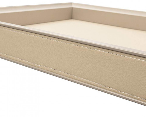 ALPHALUX Aiden Выдвижной лоток в базу 600 мм, 564х420х68 (ШхГхВ), кожа, шампань 1 шт.