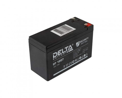 Аккумуляторная батарея DT 1207 (12V/7Ah) Аккумуляторная батарея DT 1207 (12V/7Ah)