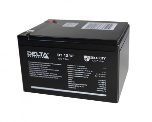 Аккумуляторная батарея DT 1212 12V/12Ah, (для MBZ 300 NG 10 A) Аккумуляторная батарея DT 1212 12V/12Ah, (для MBZ 300 NG 10 A)
