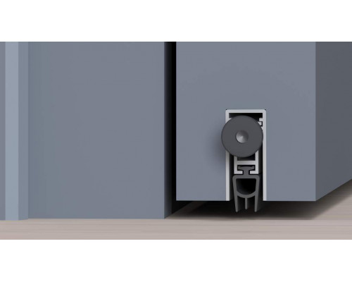 Уплотнитель пороговый, длина 420 мм, в паз 12x27 мм