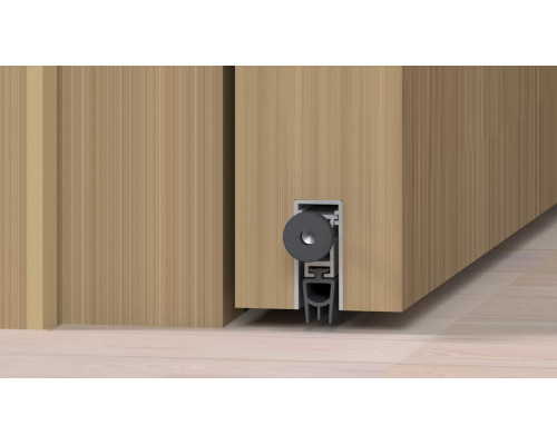 Уплотнитель пороговый, длина 620 мм, в паз 12x27 мм