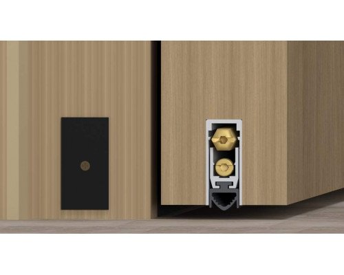 Уплотнитель пороговый, длина 730 мм, в паз 12x28,5 мм 1 шт.