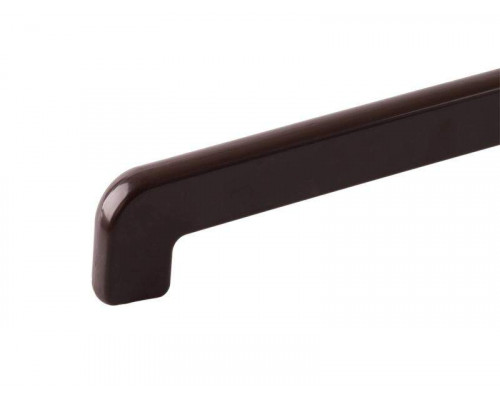 Накладка BAUSET торцевая к отливу 2-х сторонняя 25/360мм коричневая