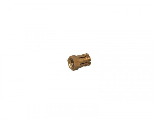 BU12 Муфта с распорным шариком M6, D8x12 мм, латунь 1 шт. BU12 Муфта с распорным шариком M6, D8x12 мм, латунь 1 шт.