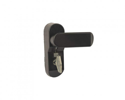 Блокиратор открывания окна INTERNIKA флажковый с ключом черный RAL 9005