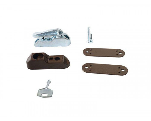 Блокиратор поворота Penkid флажковый с  ключом темно коричневый