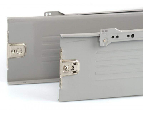 Боковины Firmax с роликовыми направляющими, H=150 мм, L=450мм, серый RAL7004, (4 части) 1 ком.