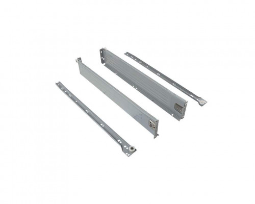 Боковины Firmax с роликовыми направляющими, H=86 мм, L=450мм, серый RAL7004, (4 части) 1 ком. Боковины Firmax с роликовыми направляющими, H=86 мм, L=450мм, серый RAL7004, (4 части) 1 ком.