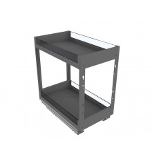 Бутылочница двухуровневая Firmax DANA в базу 400 мм