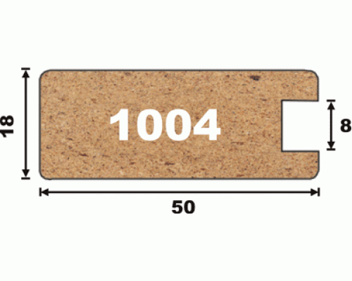 Профиль MP-1004 МДФ AGT 18*50*2800 мм, дуб (246) 1 шт. Профиль MP-1004 МДФ AGT 18*50*2800 мм, дуб (246) 1 шт.