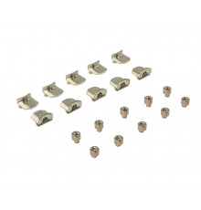 Цапфа + ответная планка D 6 (упаковка 10шт.) Nut V.02