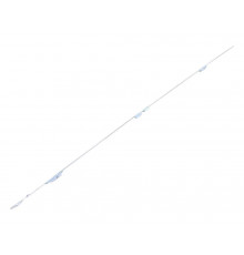 Цельная рейка к многозапорным замкам 2170/24, правая, оцинкованная