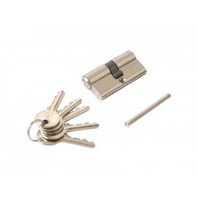 Цилиндр профильный ELEMENTIS 30/30, 5 ключей, никелированный