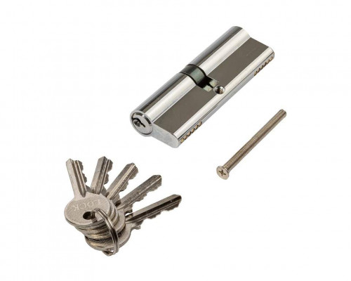 Цилиндр профильный 45/ 50, алю, 5 ключей