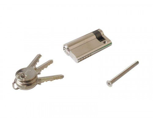 Цилиндр профильный ELEMENTIS 10/50, никелированный