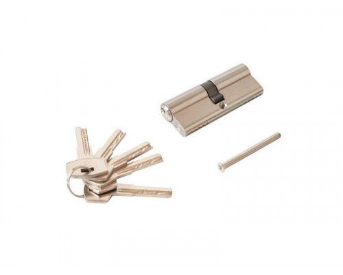 Цилиндр профильный ELEMENTIS 40/40, 5 ключей, никелированный 1 шт.