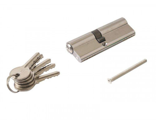 Цилиндр профильный ELEMENTIS 40/50, 5 ключей, никелированный 1 шт.