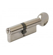 Цилиндр профильный ELEMENTIS с ручкой 40(ключ)/40(ручка), никелированный 1 шт.