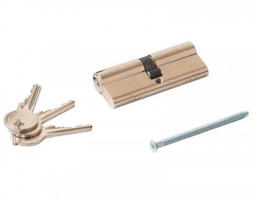Цилиндр профильный MAXBAR 847/K 40-40, никелированный Цилиндр профильный MAXBAR 847/K 40-40, никелированный