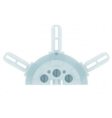 Cоединение "Солнышко" для регулирования углов Germanella(комплект, 2 полукруга, 3 луча, 3 винта, 1 саморез)