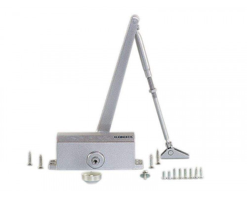 Доводчик Elementis 603 EN3 Серебристый RAL9006 1 шт.