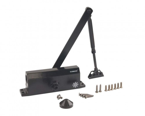 Доводчик Elementis 604 EN4, Черный RAL9005 1 шт.