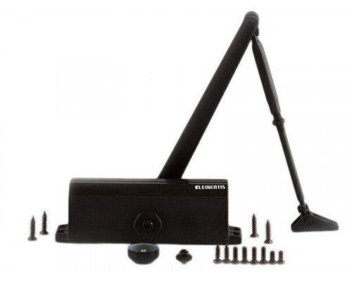 Доводчик Elementis 604 EN4, Коричневый RAL8019 1 шт.