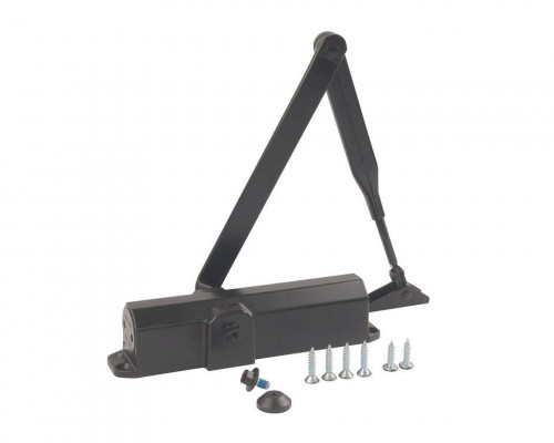 Доводчик dormakaba  TS-Compakt Size2/3/4 с тягой, Черный (RAL9005)