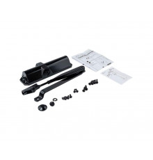 Доводчик ECO Schulte TS-10D EN2/3/4, с тягой, Черный RAL9005 1 шт.