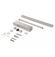 Доводчик ECO Schulte TS-31 EN1-3, со скользящей тягой, Серебро RAL9006 1 шт.