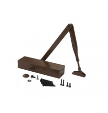 Доводчик ECO Schulte TS 11F EN2/3/4/5, с тягой, Коричневый RAL8014 1 шт.