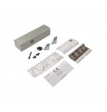 Доводчик GEZE TS 2000 NV BC EN 2-4, без тяги, серебряный