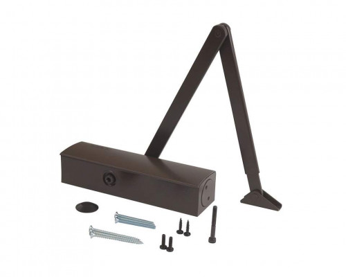 Доводчик GEZE TS 2000 NV BC EN 2-4, тяга в комплекте, коричневый 1 шт.